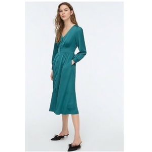 Jcrew Green Dress in size 2